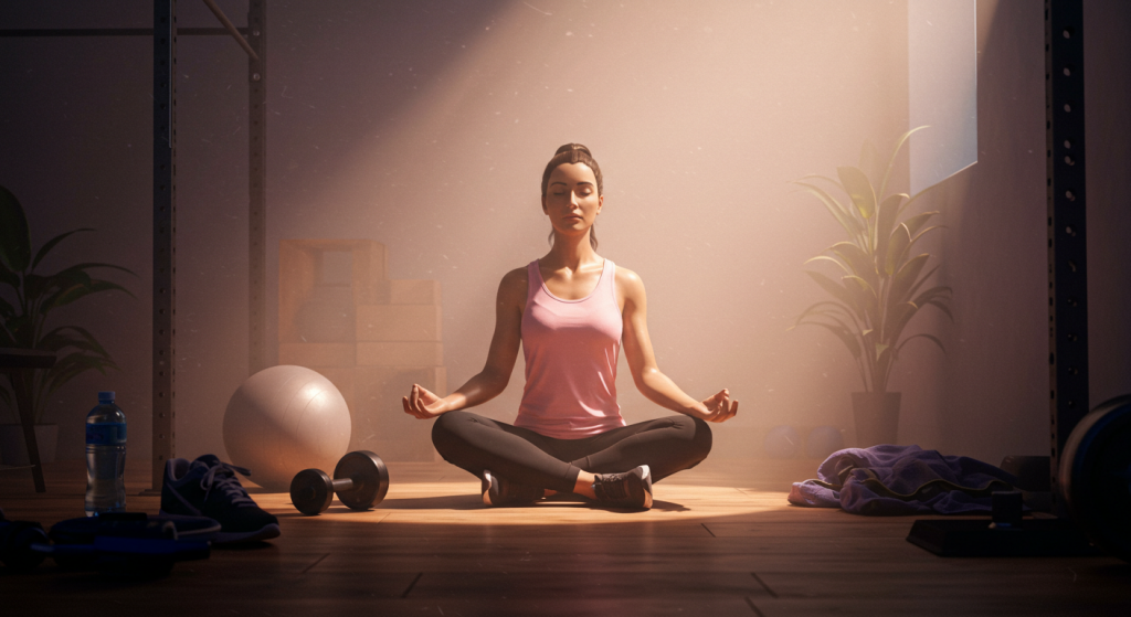 Meditation complements physical exercise